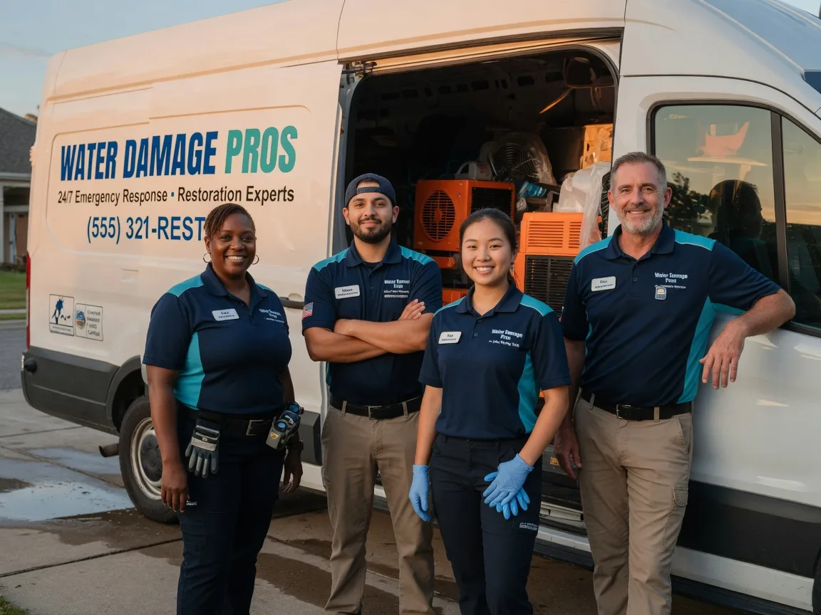 Water Damage Restoration company in Cushing, TX